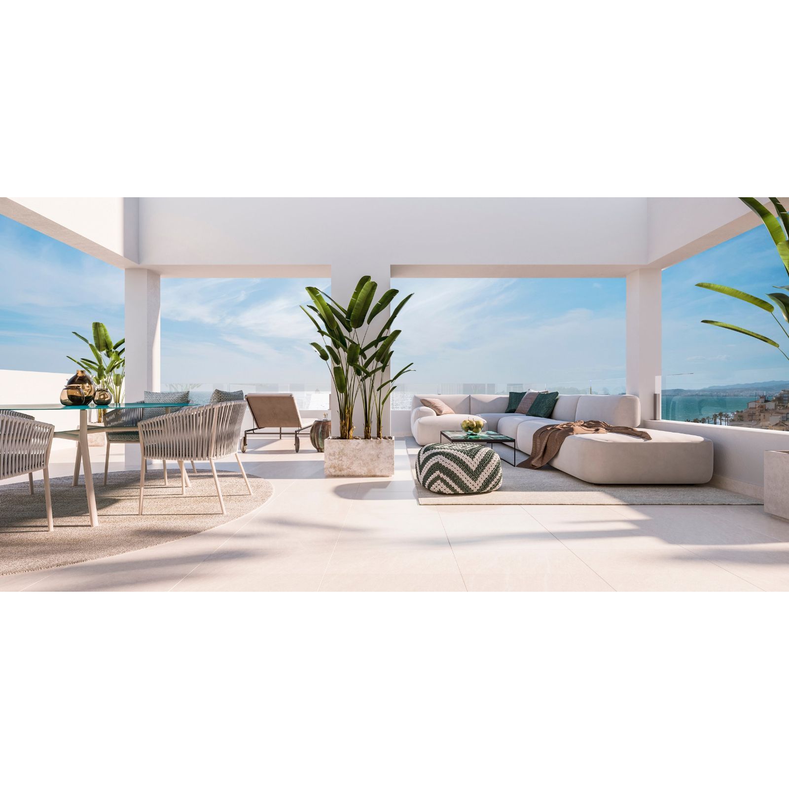 2 Bed Middle Floor Apartment in Algarrobo Costa in Algarrobo Costa — Appartement